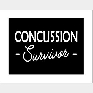 Concussion Survivor Posters and Art